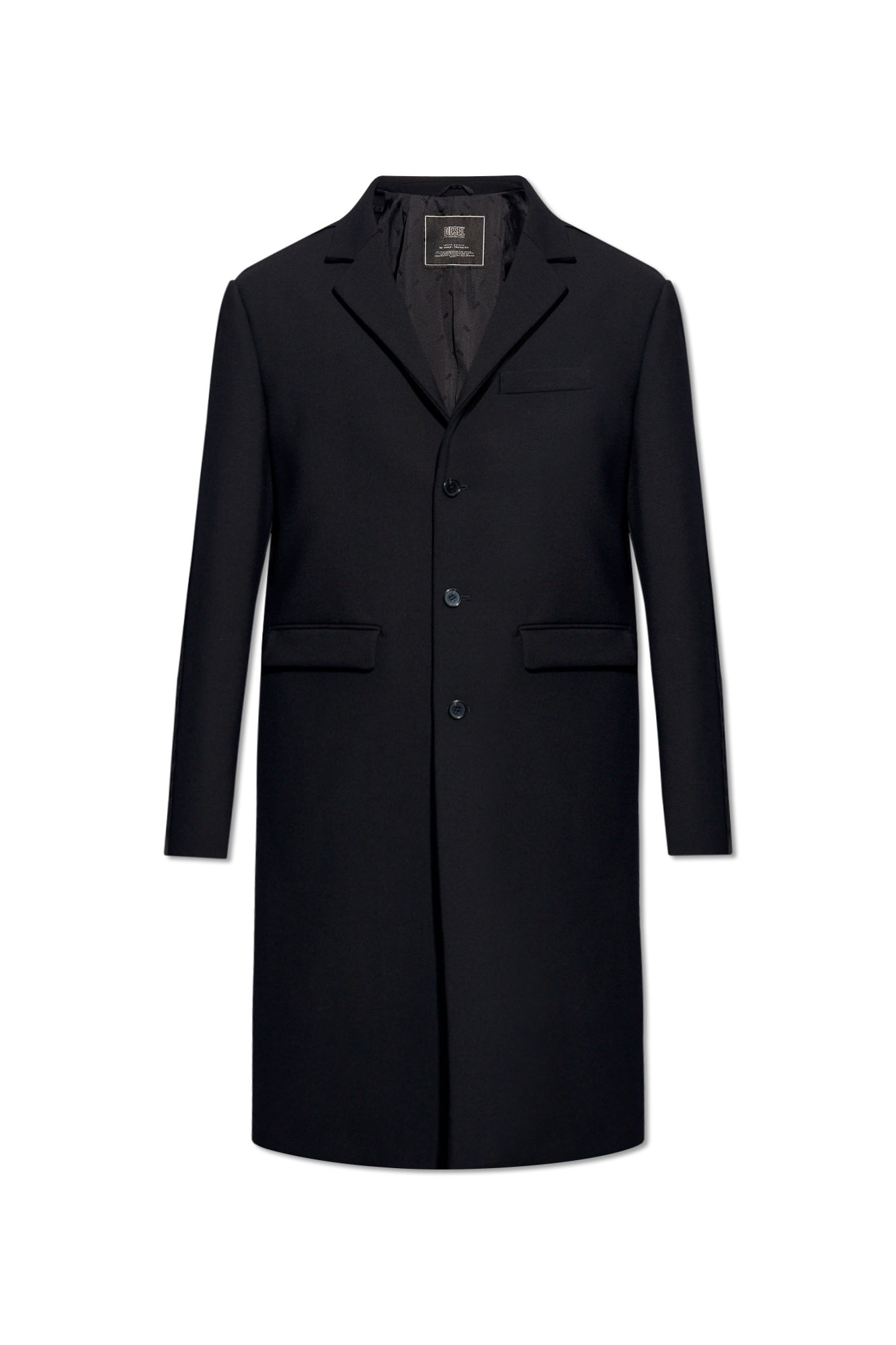 Diesel on sale black coat